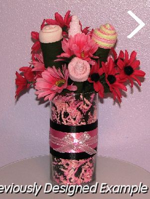 Baby-Girl-Floral-Bouquet (2).JPG - Baby Girl Floral Bouquet